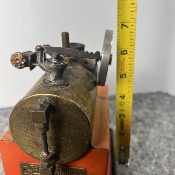 1930's Vintage Weeden Model 702 Live Steam Engine, Untested, Missing Stack - Picture 11 of 15